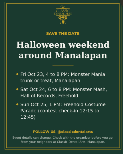 Community post: Halloween weekend around Manalapan