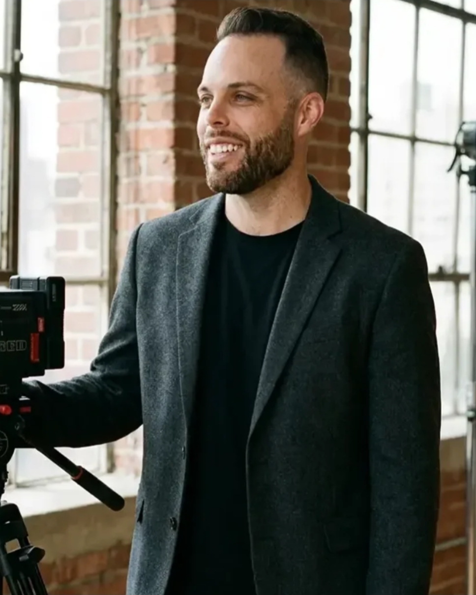 Derek at work behind a production camera